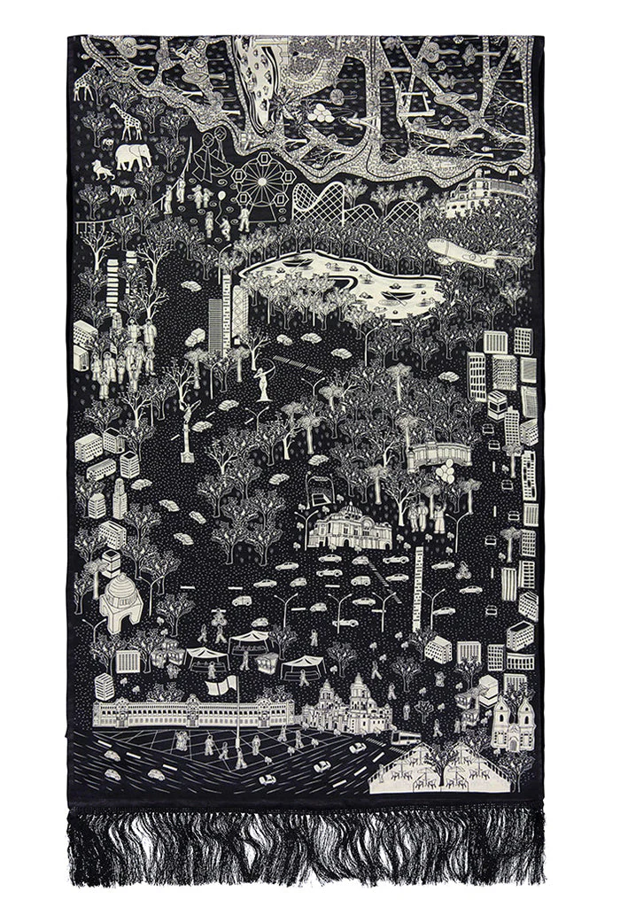 Chalina con Terciopelo Mi Ciudad