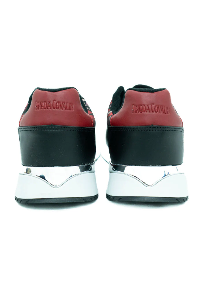 Tenis Beel Mujer Vuelo de Mariposa Rojo