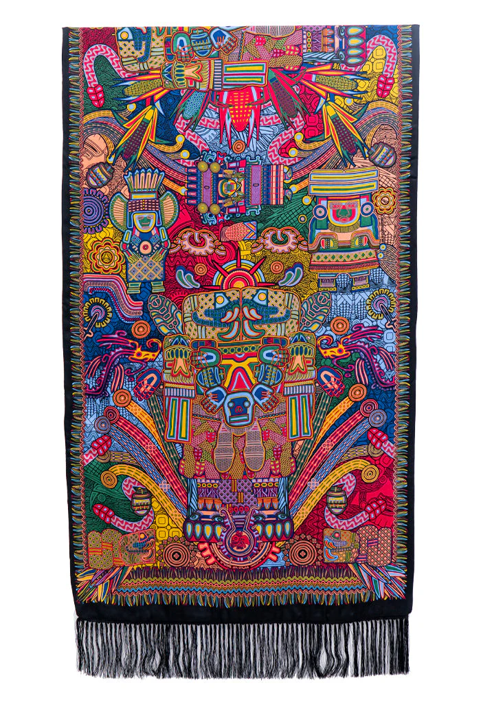 Chalina Con Terciopelo Diosas Mexicas