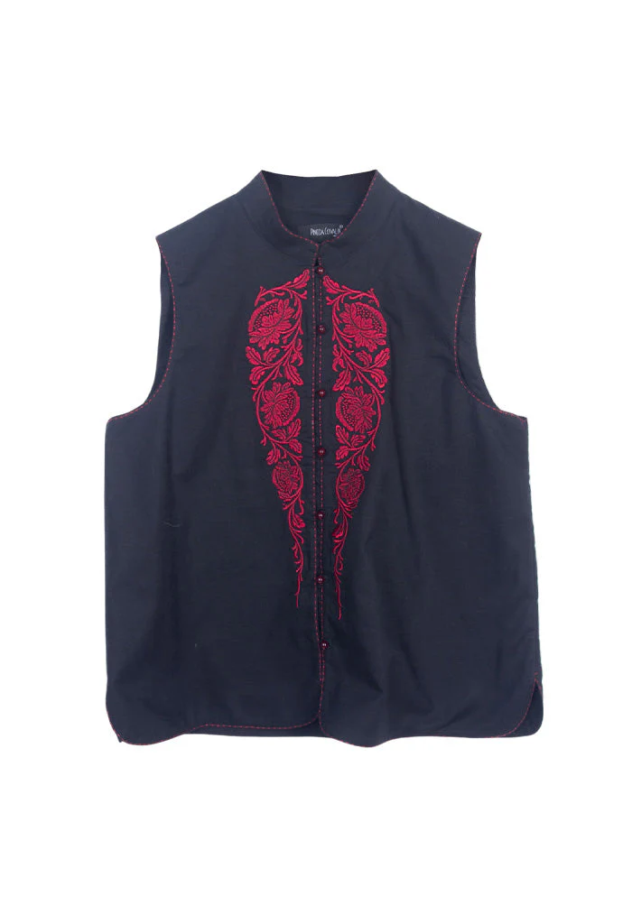 Chaleco Bordado Talabartería
