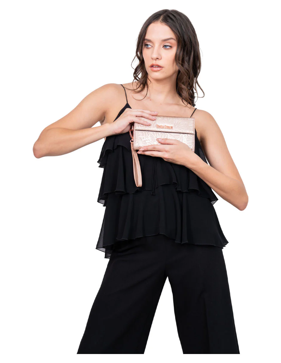 Bolsa Tsool Saffiano Grabado Mariposa