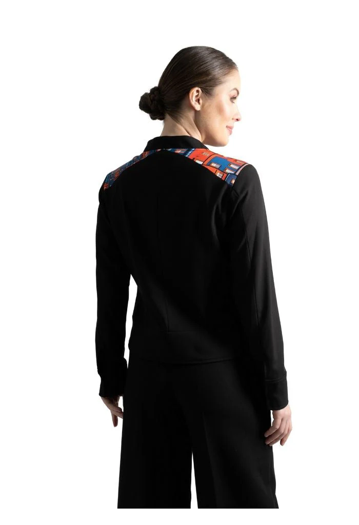 Bomber Okomej San Miguel de Allende Marino/Naranja