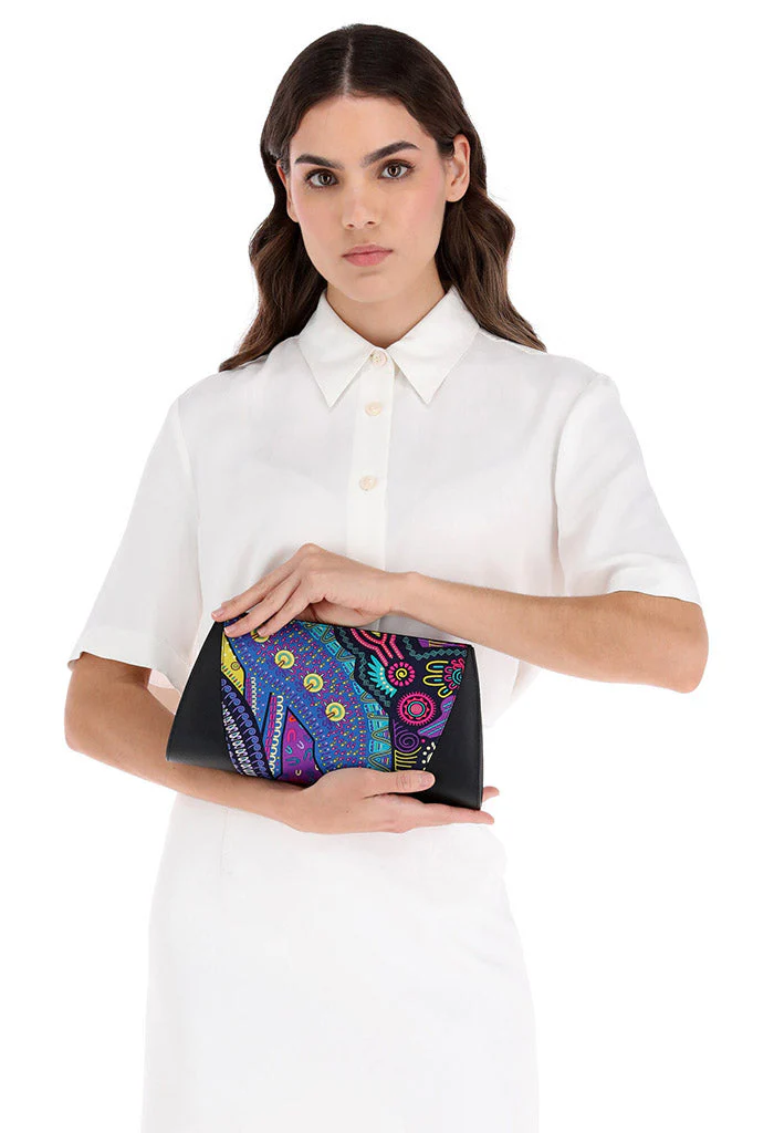 Bolsa Sen Negro Día de Muertos Mictlán Morado