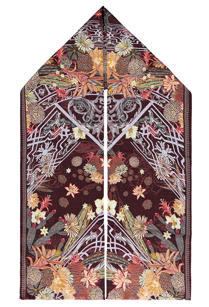 Bufanda Doble Vista Cactáceas Jardín Botánico