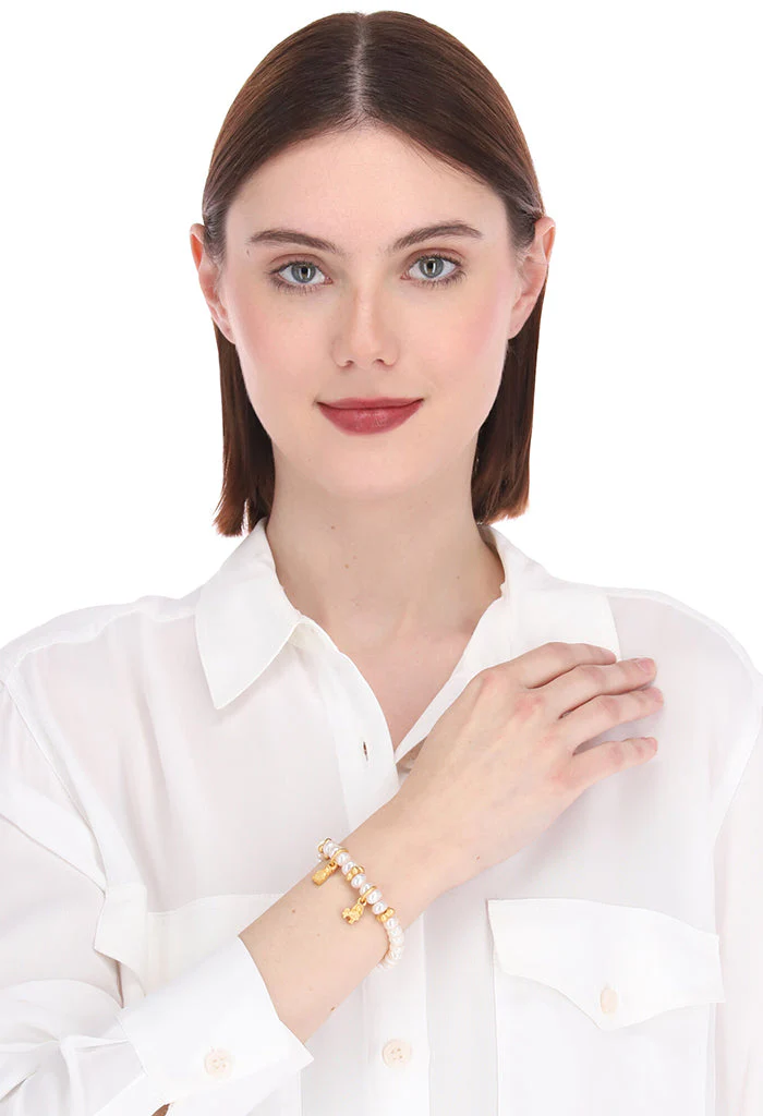 Pulsera Unisex Familia con Perlas