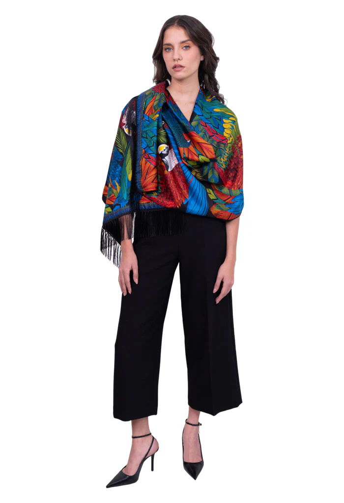 Chalina con Terciopelo Guacamaya