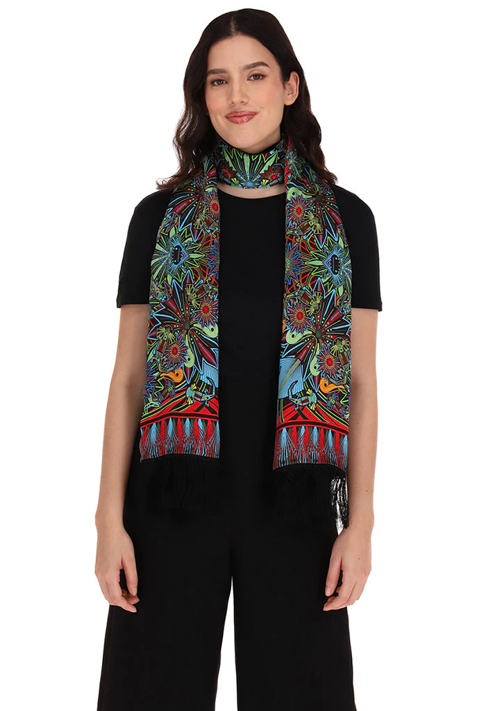 Chalina Con Terciopelo Ajolotes