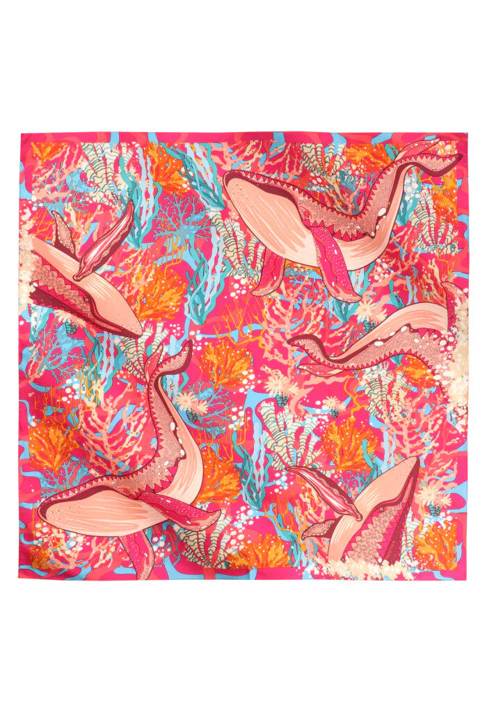 Mascada Ballena Gris 54 cm