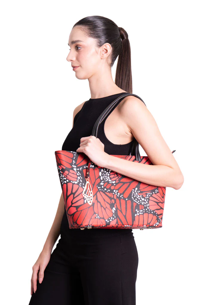 Tote K'iin Saffiano Mariposa Macro