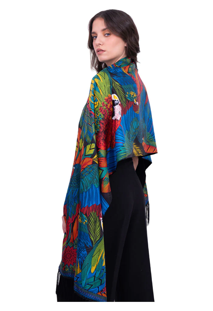 Chalina con Terciopelo Guacamaya