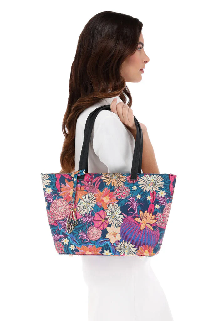 Tote K'iin Saffiano Cactáceas Jardín Botánico