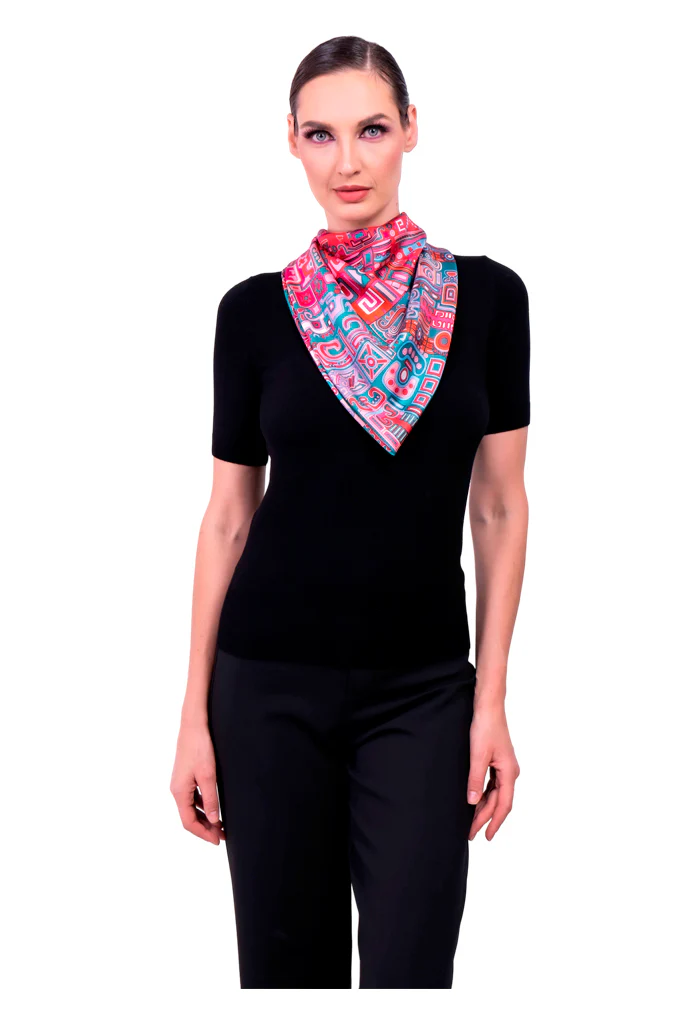 Mascada Ruta Puuc 90 cm