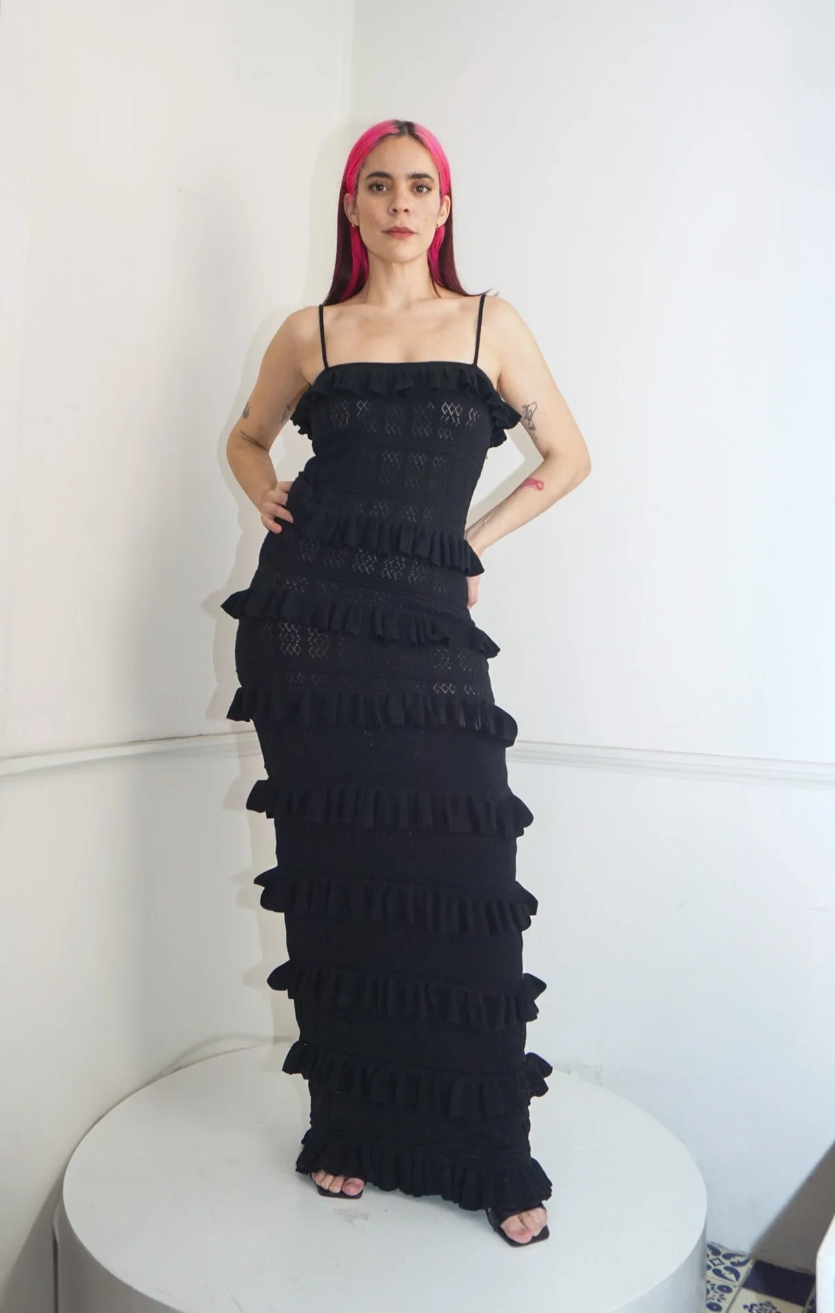 VESTIDO TIZONA SIN MANGAS