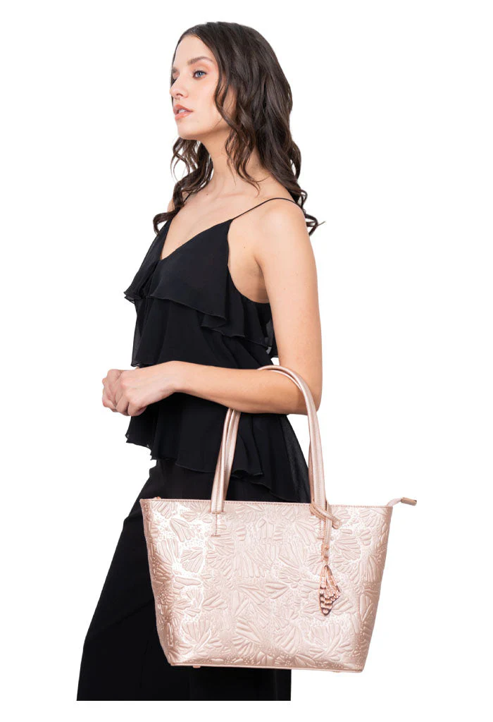 Tote K'iin Saffiano Grabado Mariposa