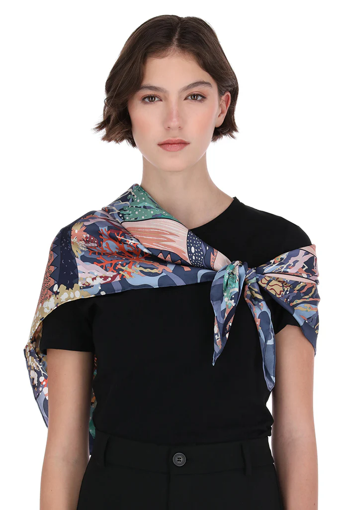 Mascada Ballena Gris 90 cm