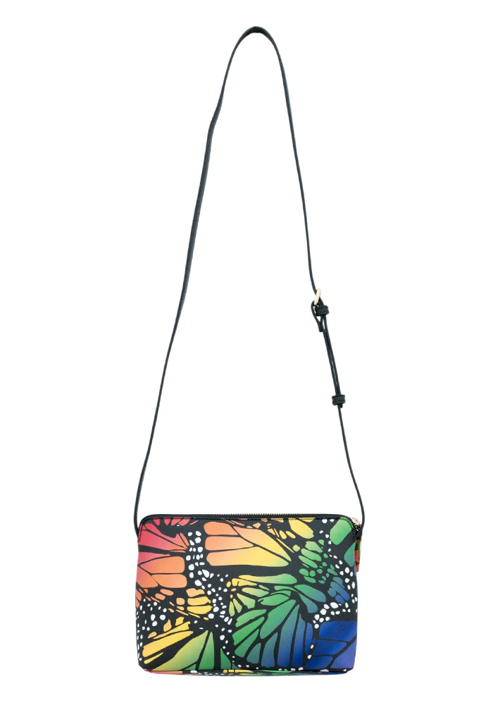 Bolsa Yaakun Saffiano Mariposa Macro Pride