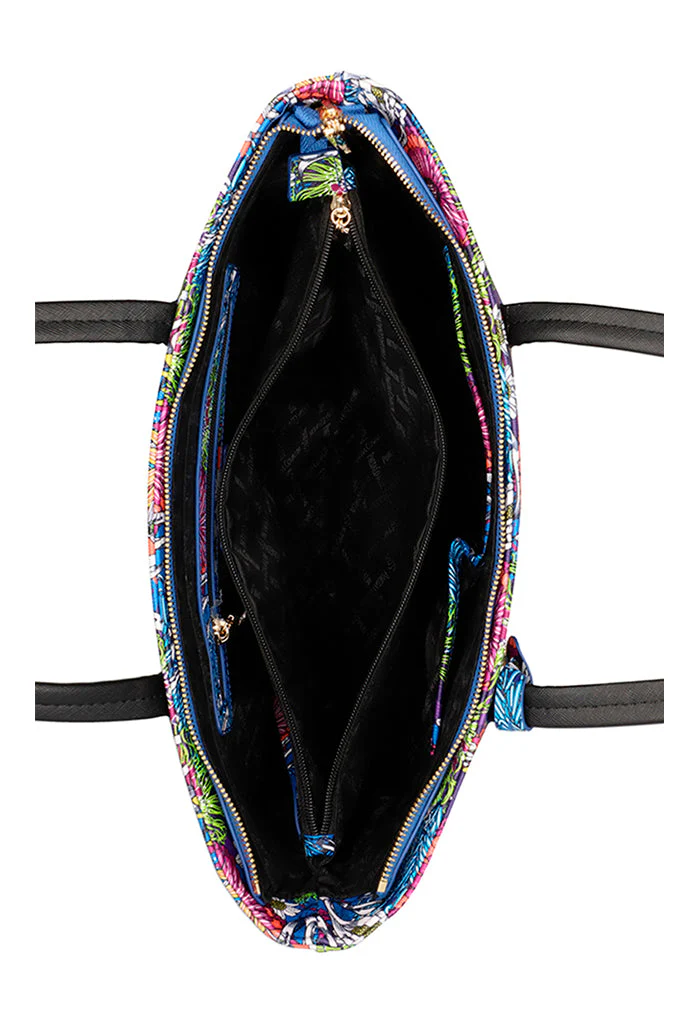 Tote K'iin Saffiano Herbolaria Flores