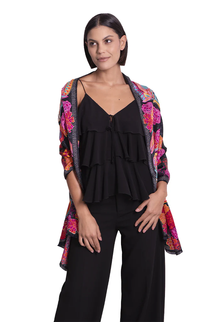 Chalina con Terciopelo Dia de Muertos Catrina