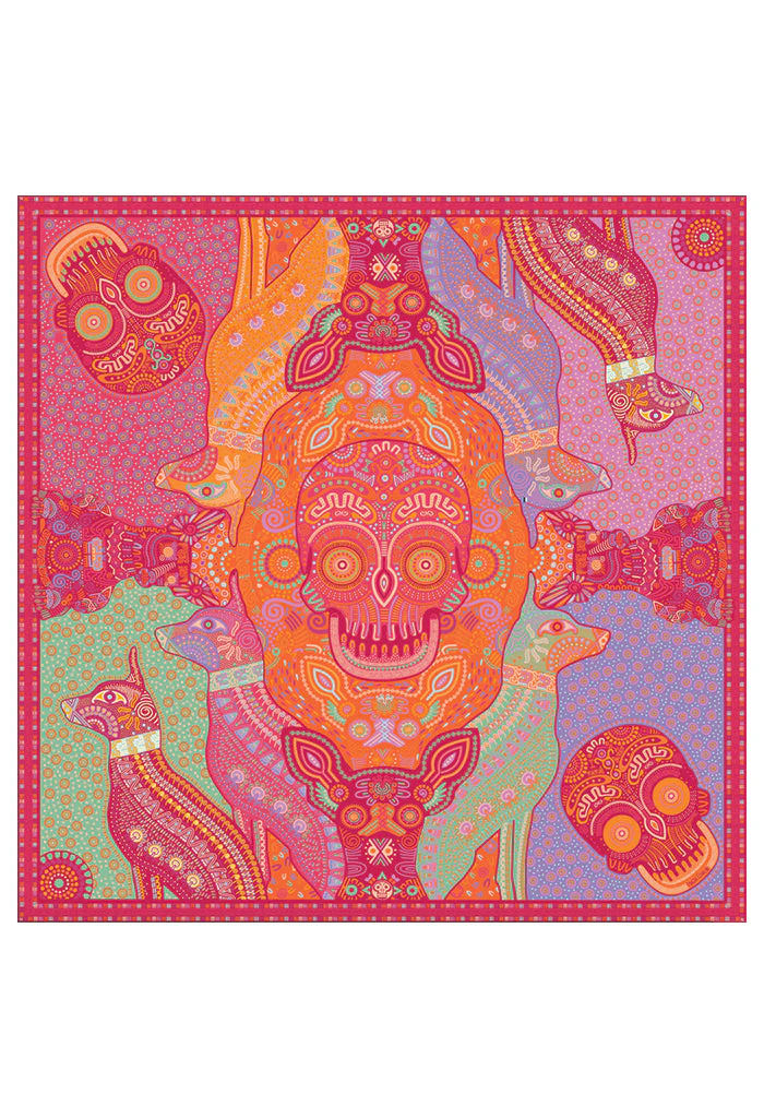 Mascada Día de Muertos Mictlán 54 cm