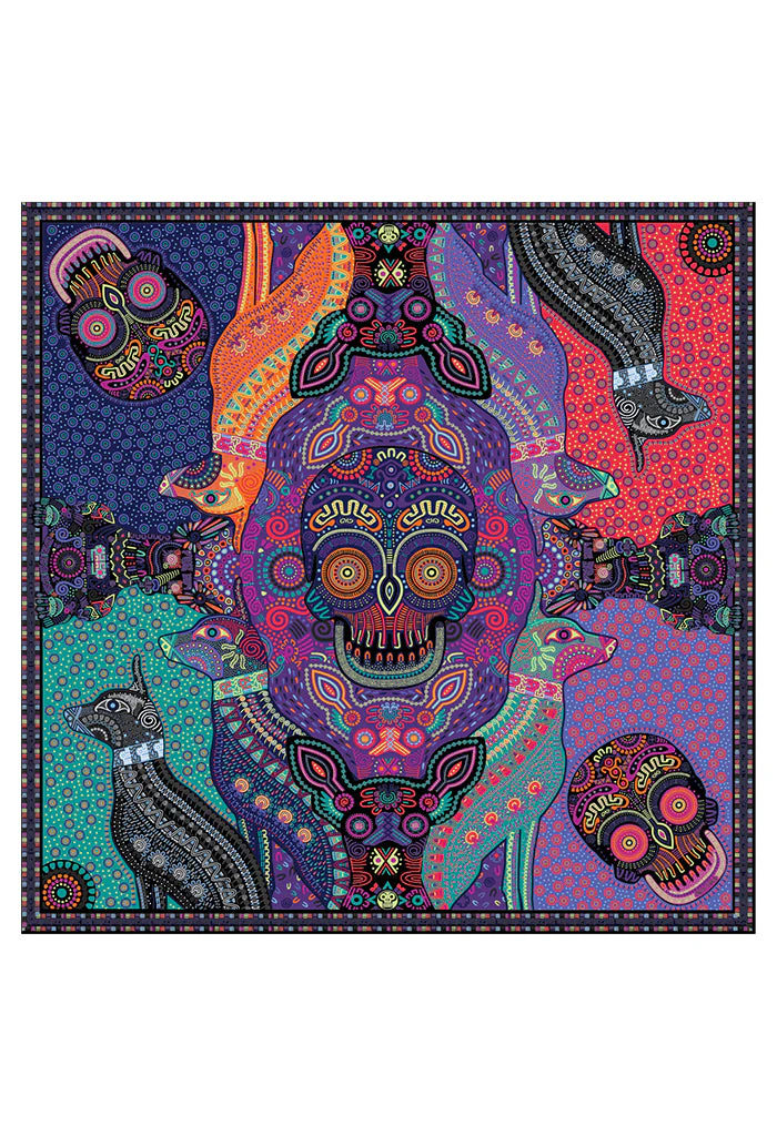 Mascada Día de Muertos Mictlán 54 cm