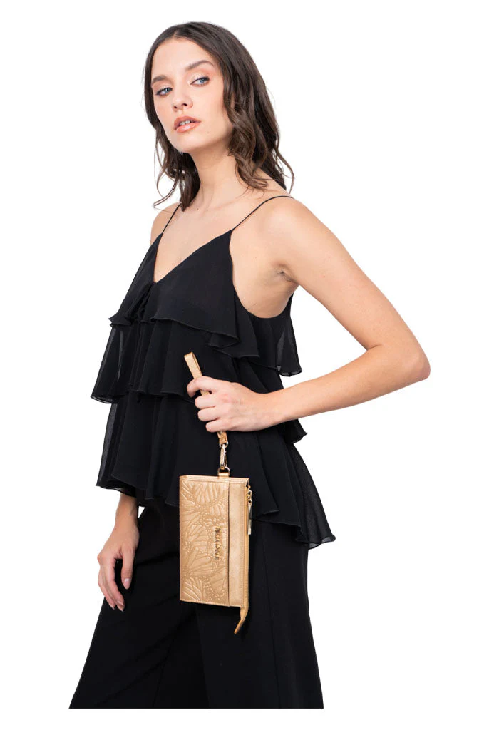 Bolsa Cheen Saffiano Grabado Mariposa