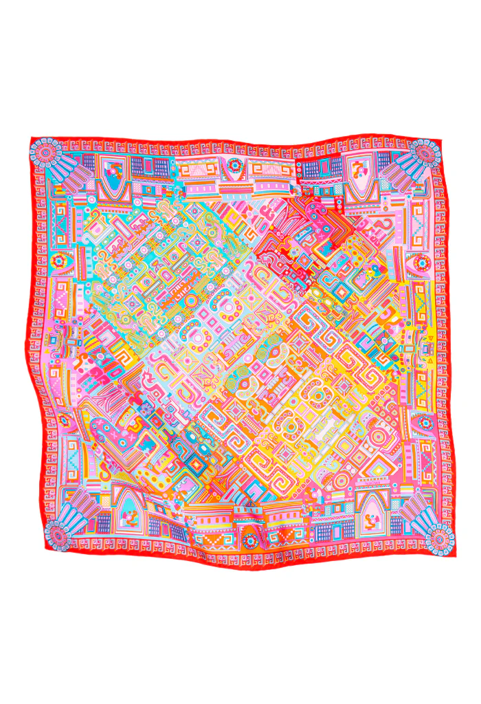 Mascada Ruta Puuc 90 cm