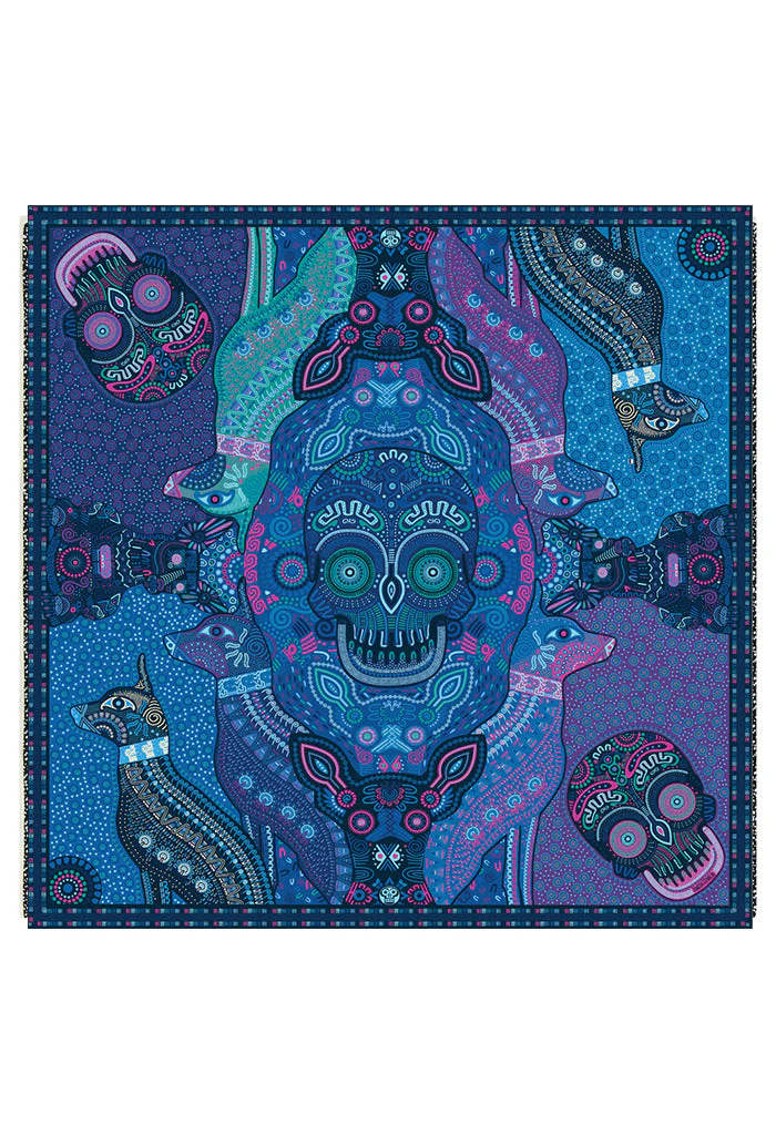 Mascada Día de Muertos Mictlán 90 cm