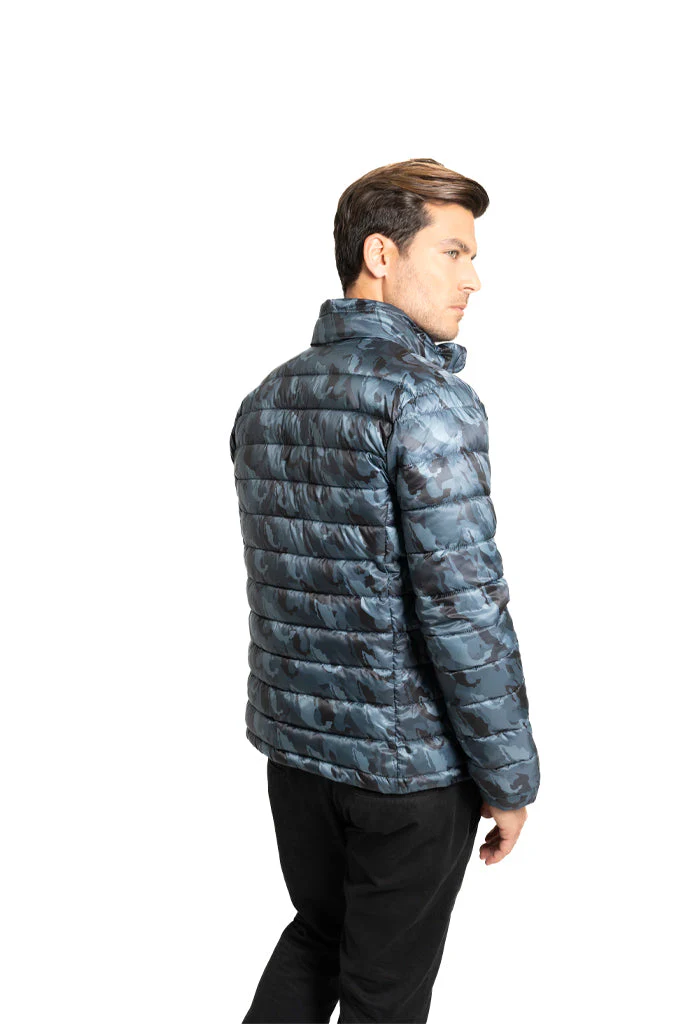 Chamarra México Camouflage Gris