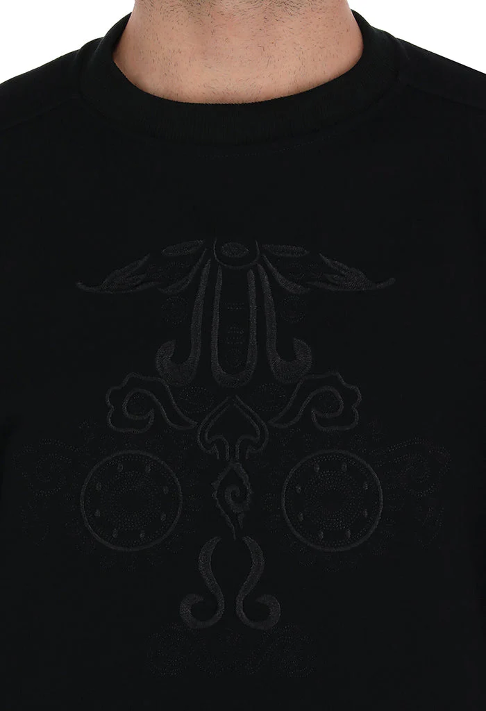 Sudadera Calavera Tzompantli Negro