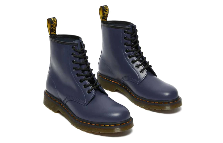 Dr.Martens 1460 Smooth Leather Lace Up Boots 'Blue' 27139403