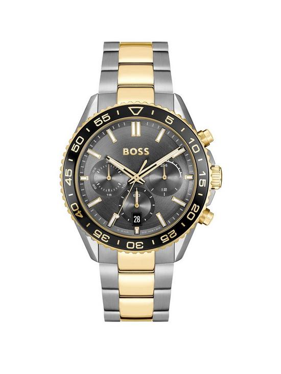 Chronograph Bi-Colour Bracelet Watch