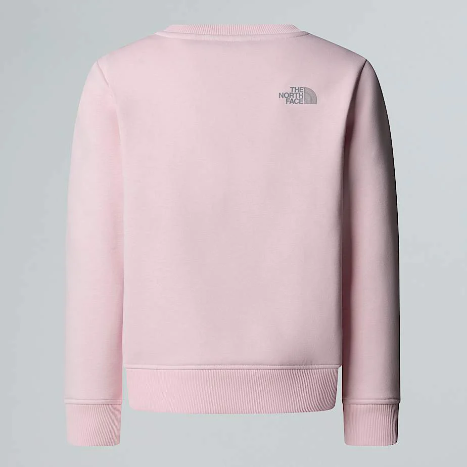 Girls' Reflective Logo Relaxed Sweatshirt