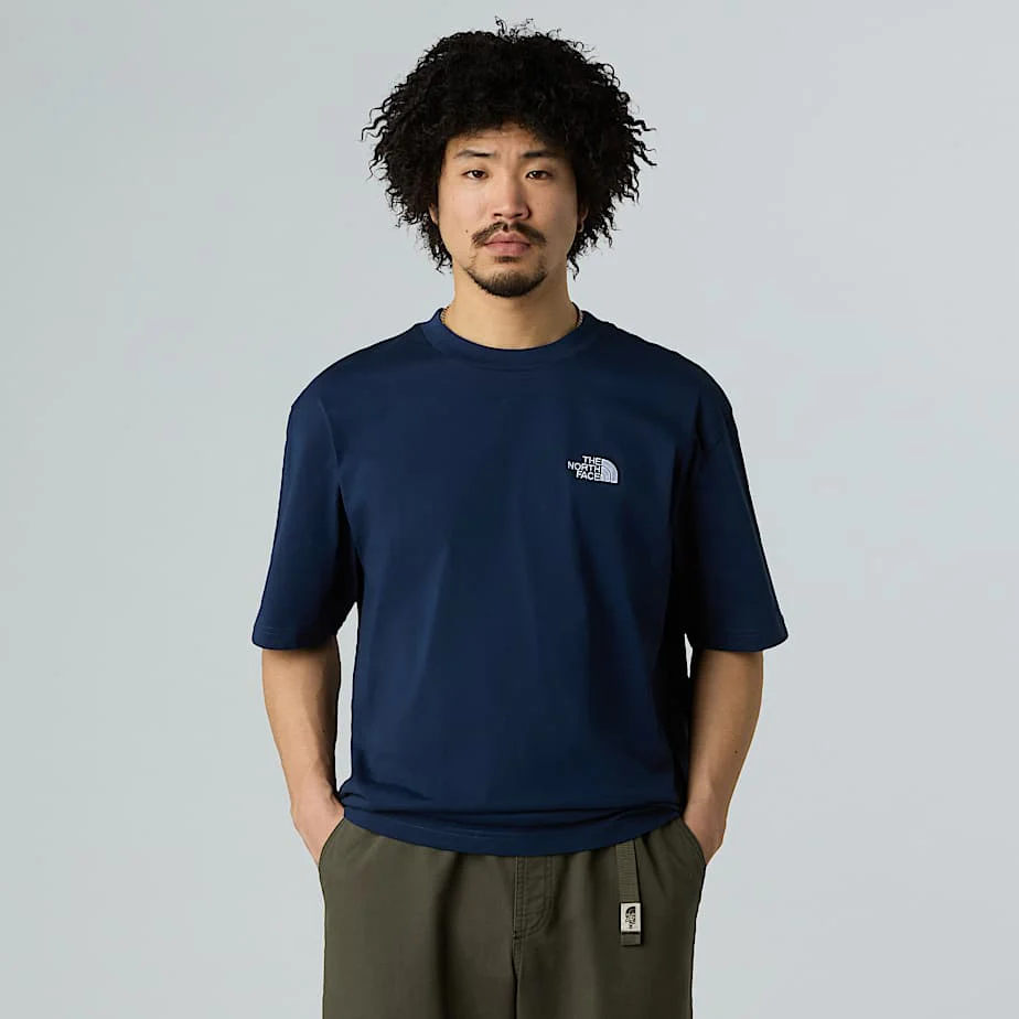 Men's Oversized Simple Dome T-Shirt