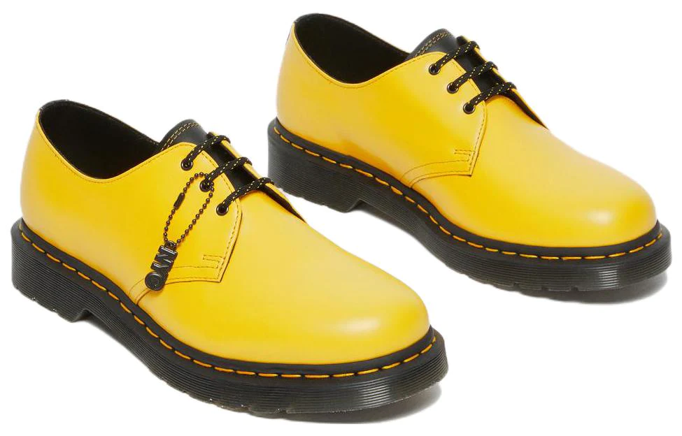 1461 New York City Smooth Leather Oxford Shoes 'Yellow' 27265700