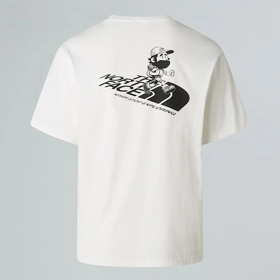 Unisex Run Graphic Relaxed T-Shirt