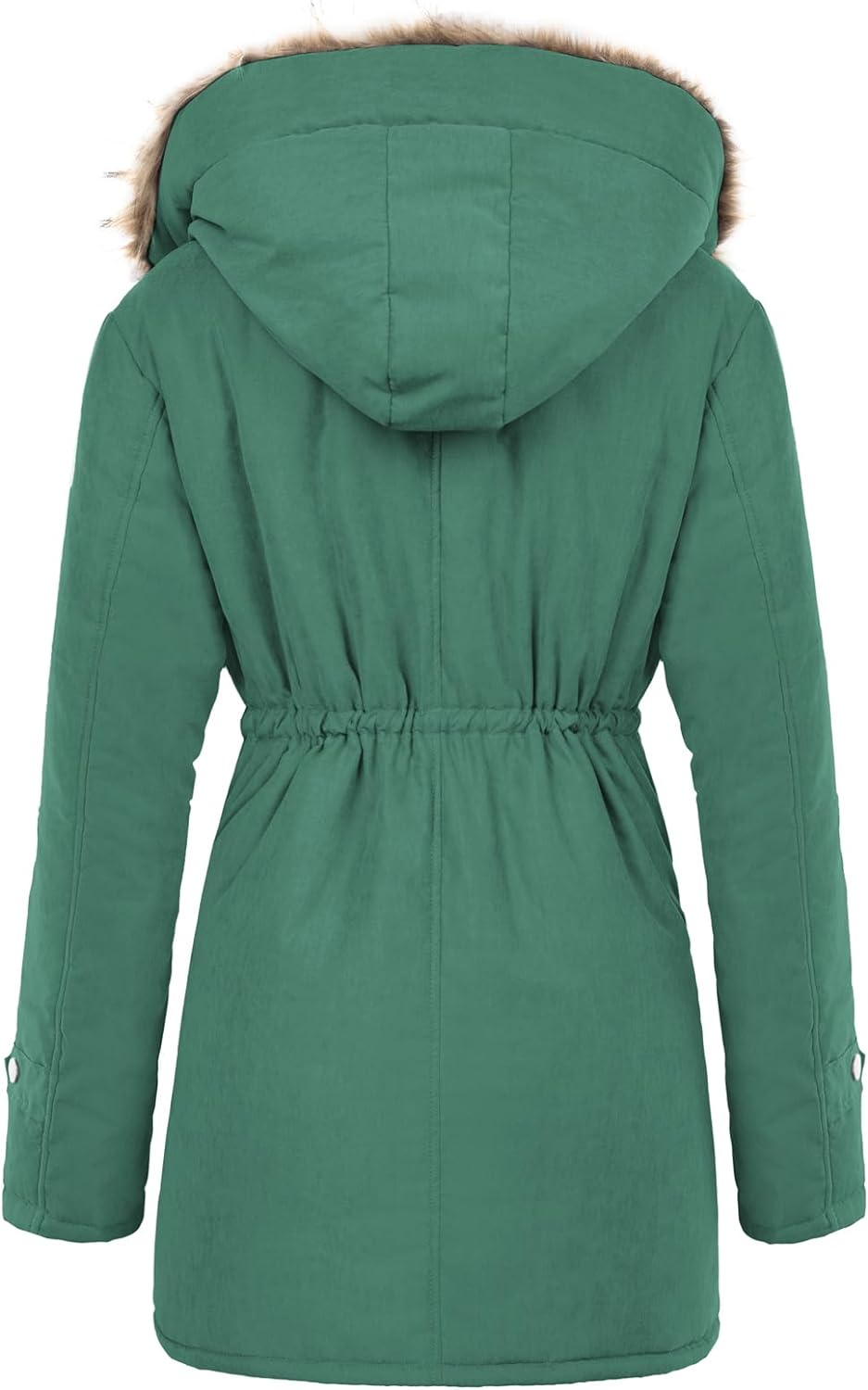 Winter Wool Women's Parka Jacket