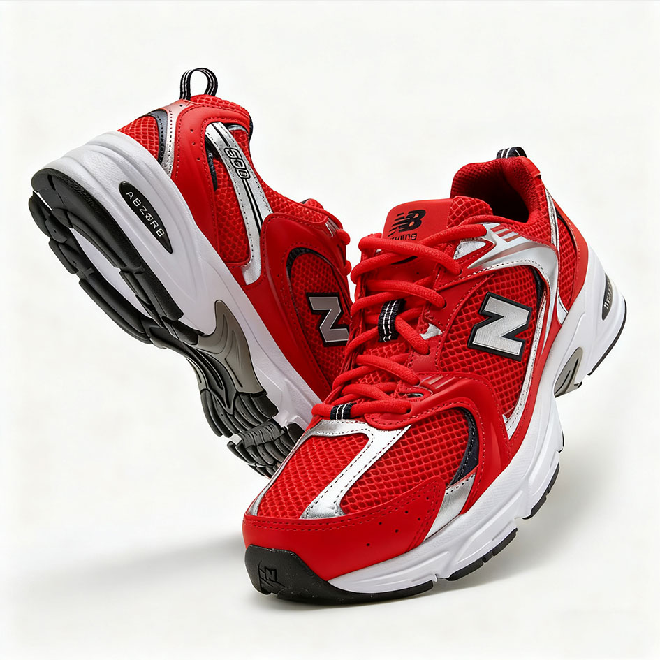 Unisex Sneakers in White & Black