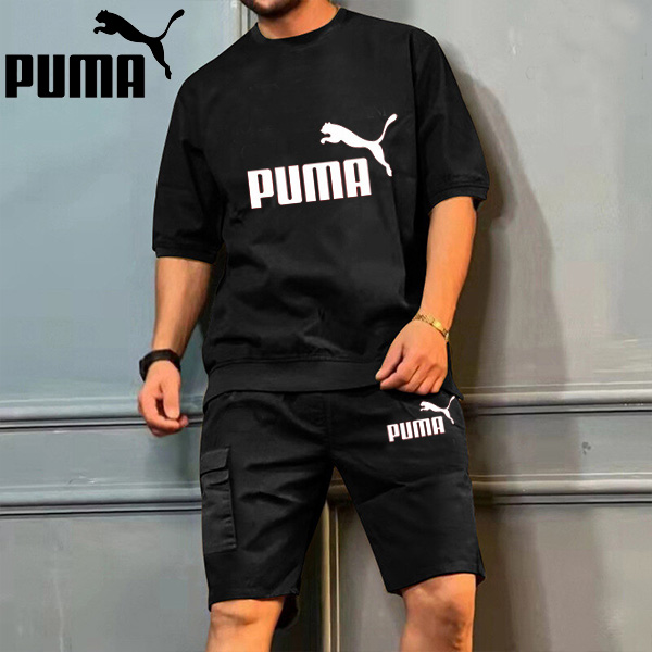 2025 Ropa deportiva sencilla, informal y cómoda para hombre (top + pantalones)