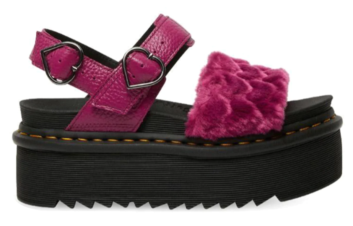 (WMNS) Voss Quad Sandals Purple/Red 26921673