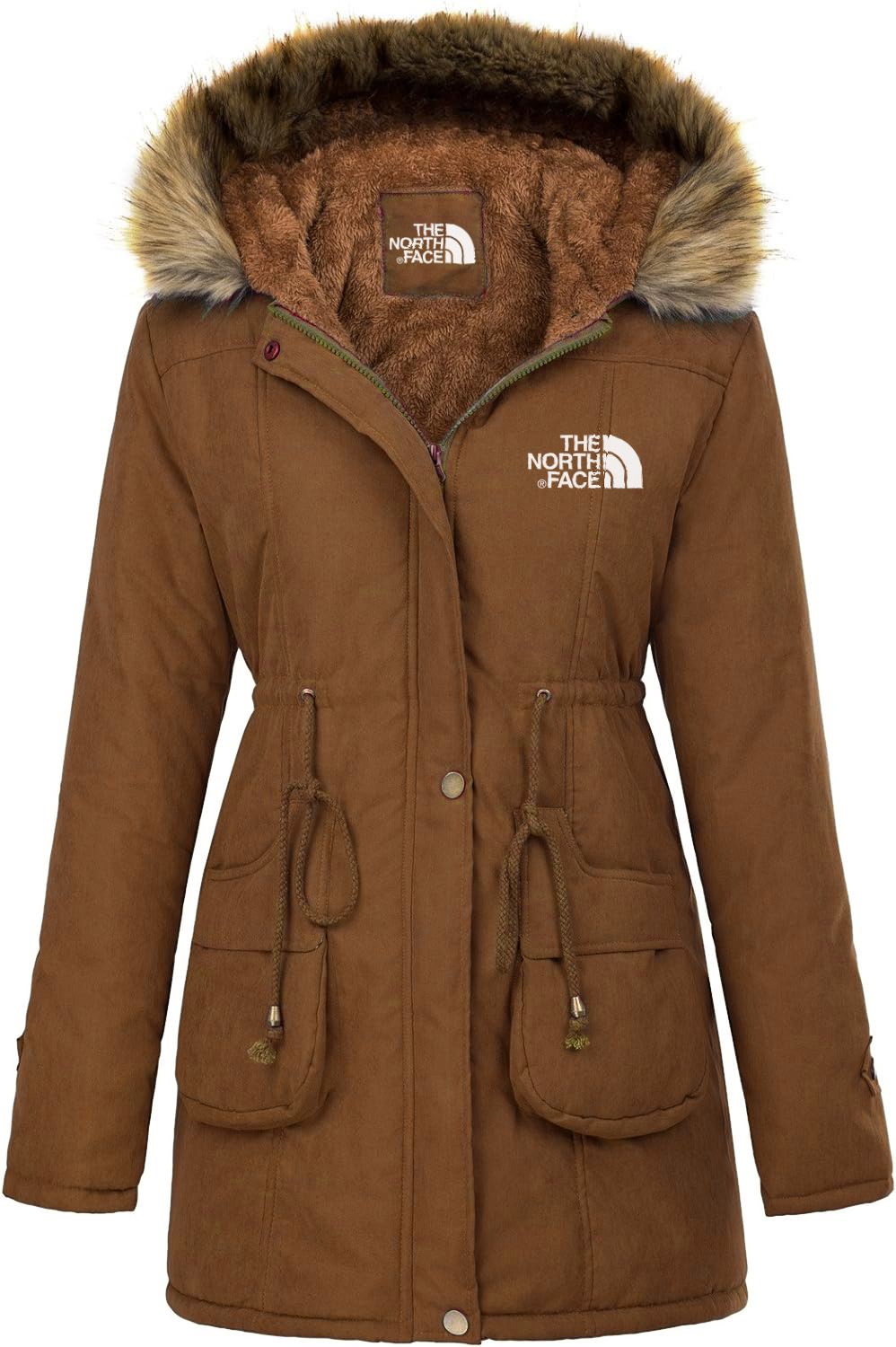 Winter Wool Women's Parka Jacket