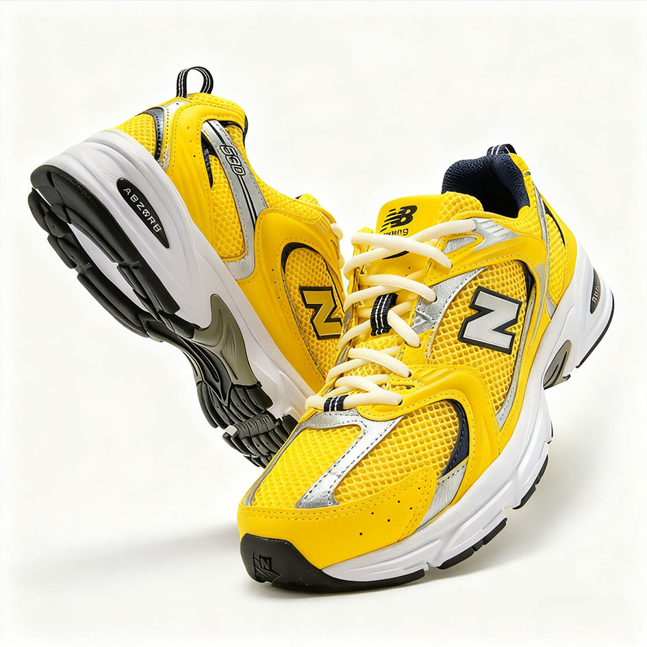 Unisex Sneakers in White & Black