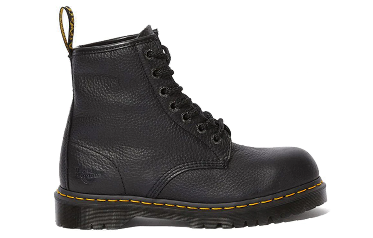 Dr.Martens Icon 7B10 Leather Steel Toe Work Boots 'Black' 12231002