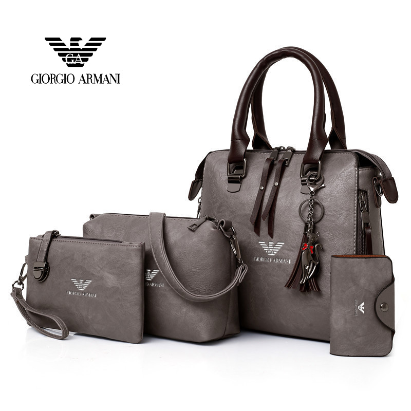 Rokassomu komplekts, dabīgā āda