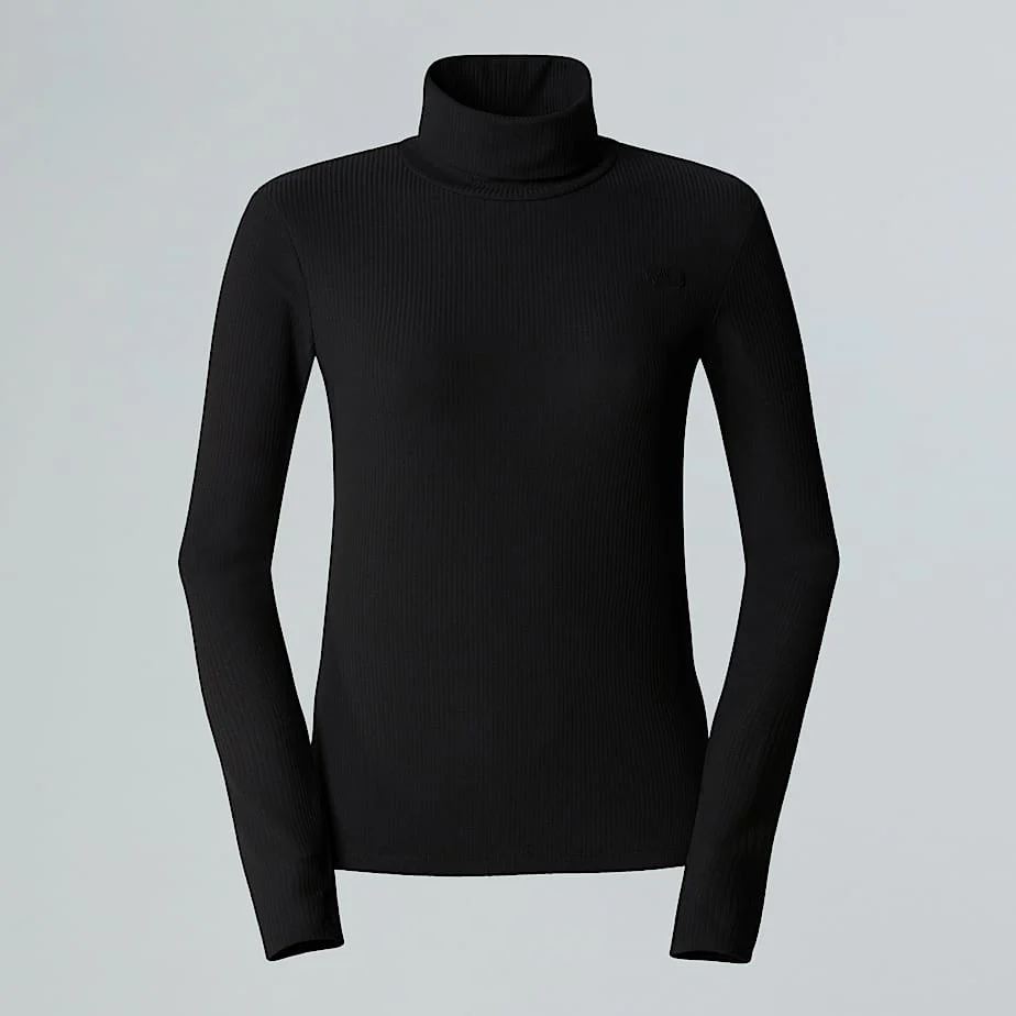 Women's Turtleneck Long-Sleeve Top