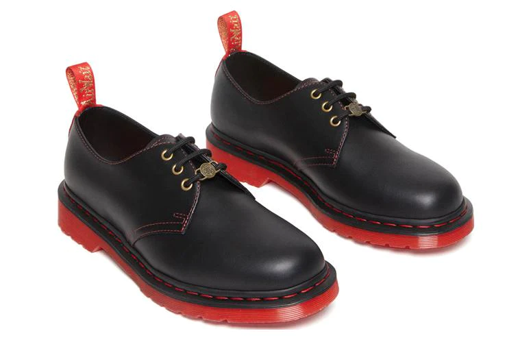 1461 Year of The Rabbit Leather Oxford Shoes 'Black Red' 30555004