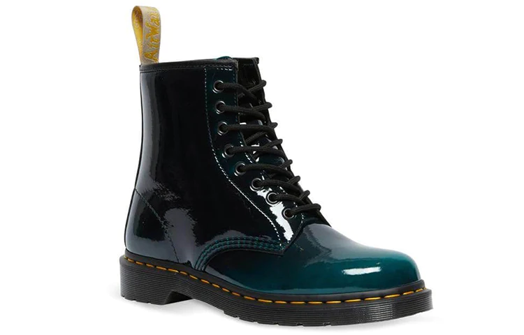 Unisex 1460 Martin Boots Green 26887431