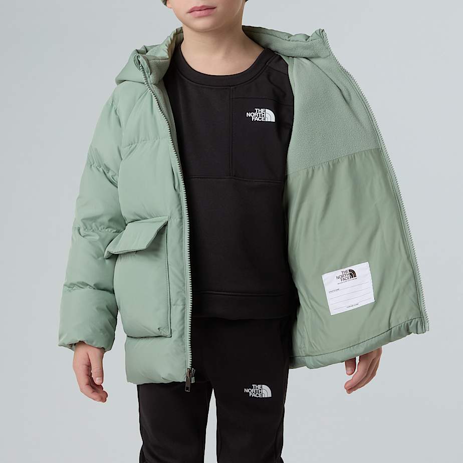 Kids' Down Fleece-Lined Parka