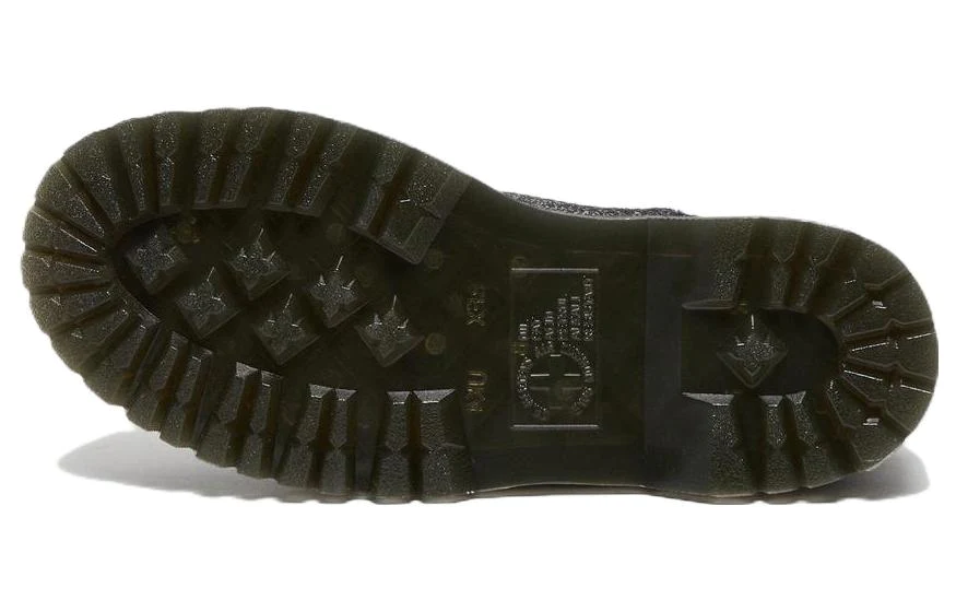 (WMNS) 2976 Faux Fur-Lined Metallic Platform Chelsea Boots 'Black' 27956012