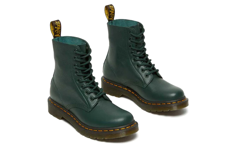 (WMNS) 1460 Pascal Virginia waterproof Wear-resistant Mid Tops Martin boots Green 26902328