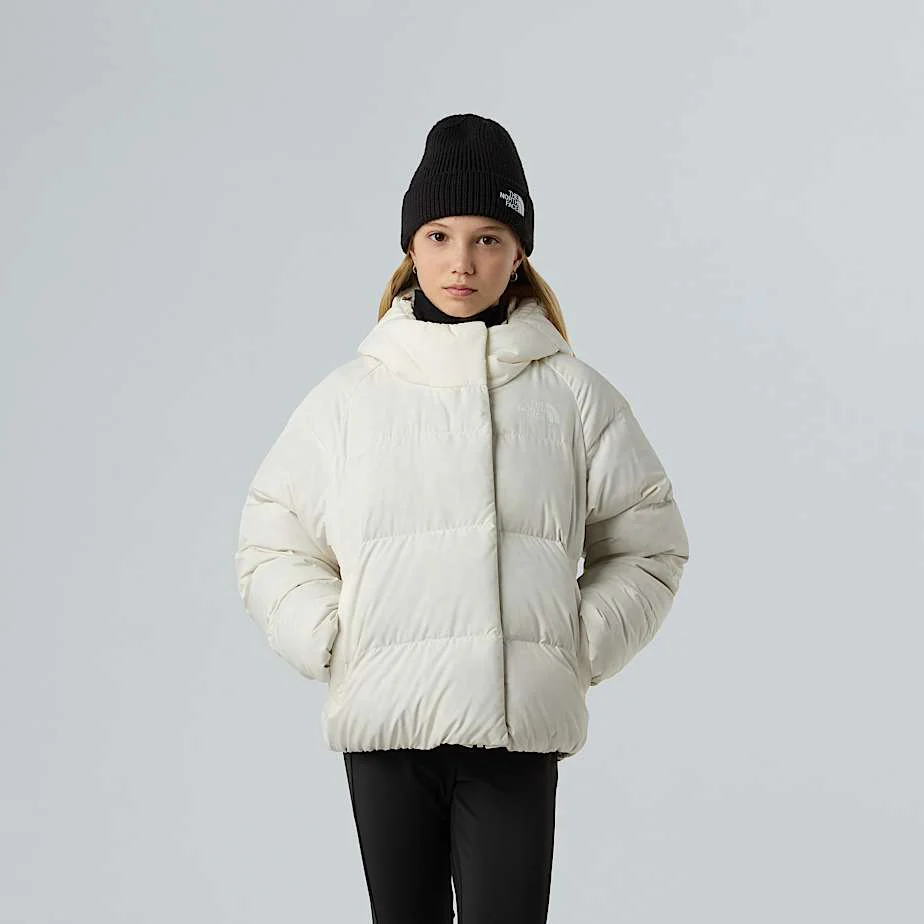 Girls' Down Hooded Jacket